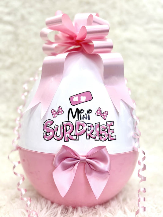 Mini surprise pink egg