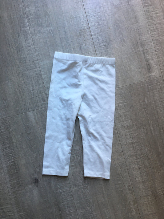 White leggings 6/12m