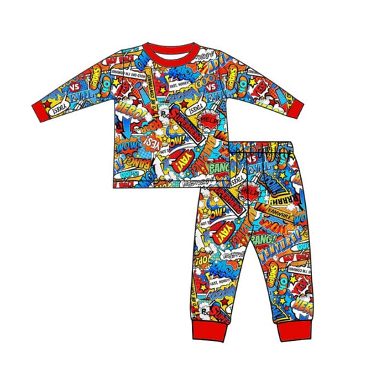 Super powers printed pyjamas