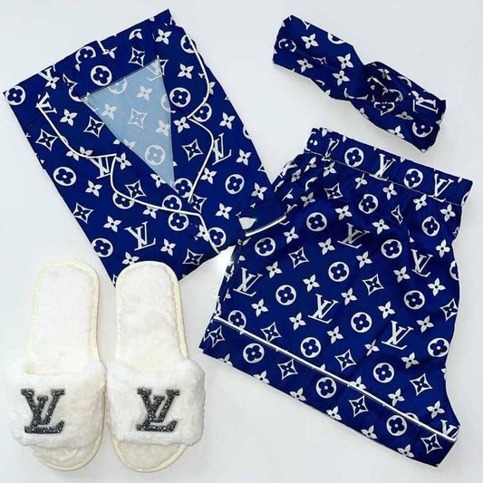 Navy blue inspired pyjamas (slippers not included)