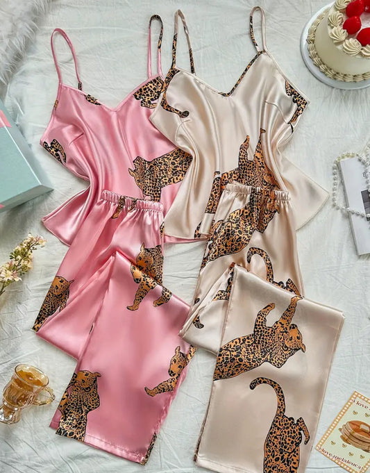 2 pack women’s satin pyjamas