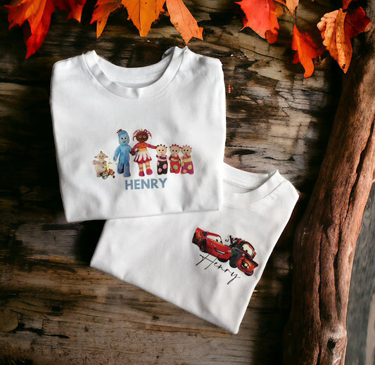 Custom character t shirt