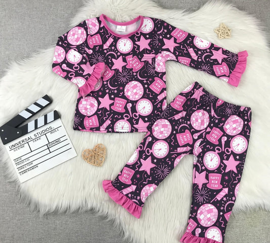 NYE FRILLED PYJAMAS