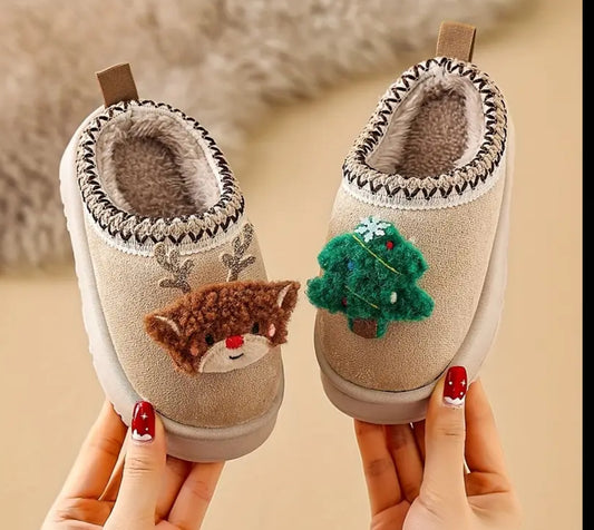 Christmas slipper shoe