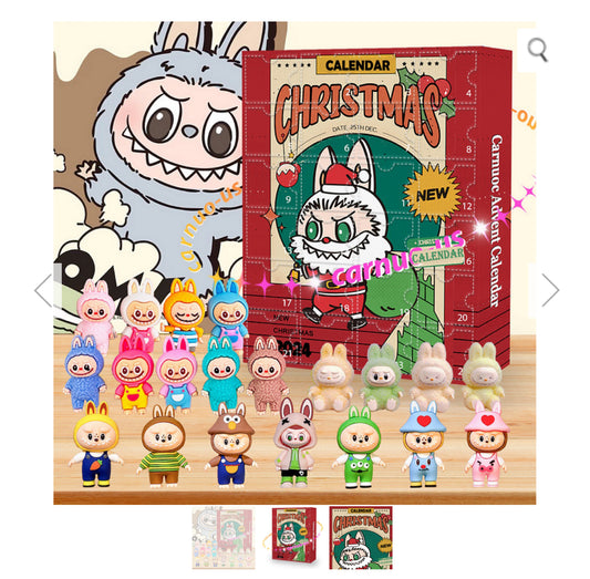 Labubu keychain advent calendar - NOVEMBER DISPATCH