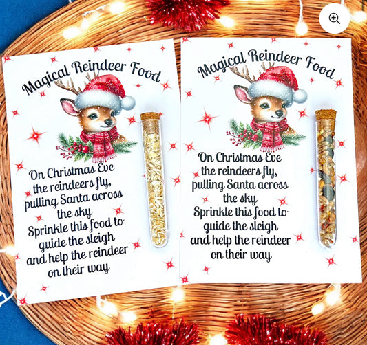 Reindeer food/reindeer tubes
