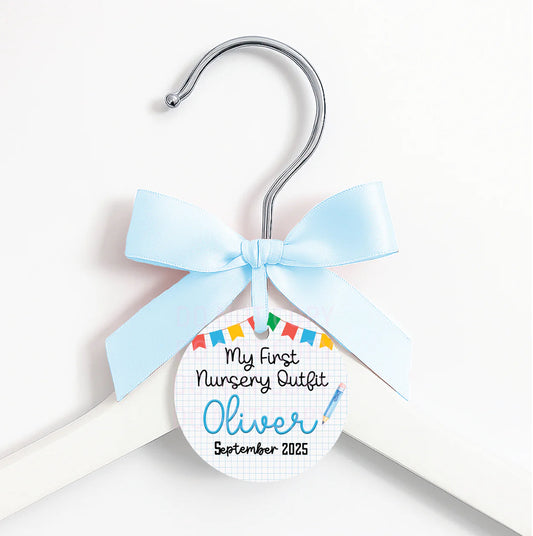 My first school uniform/nursery clothes tag