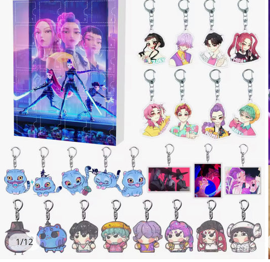 K pop keyring advent calendar