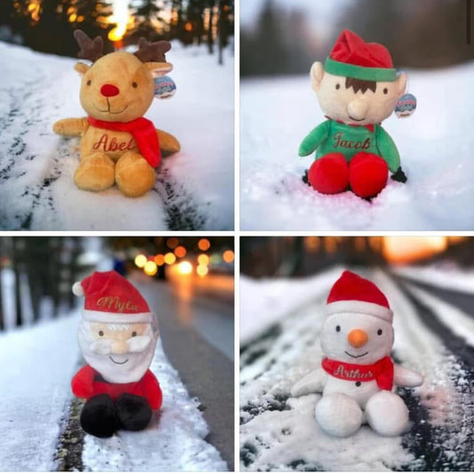 Personalised Christmas plush