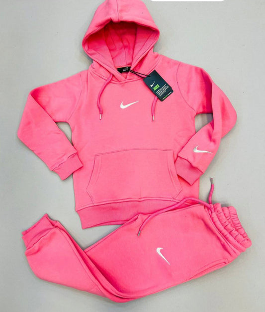 Pink NKE tracksuit