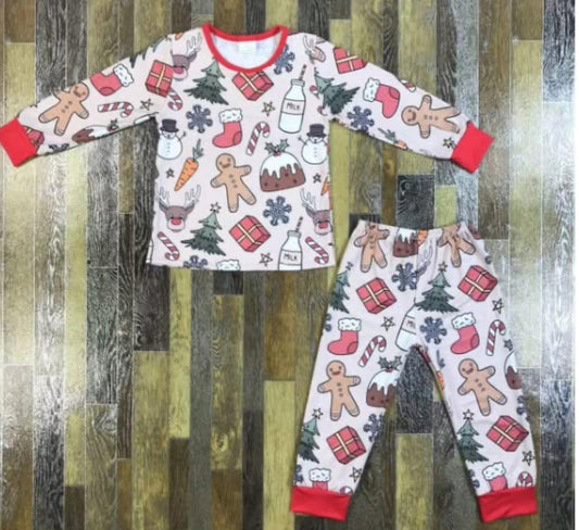 Boy/girl matching Christmas bakery pyjamas