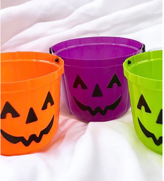 Pumpkin buckets - personalised