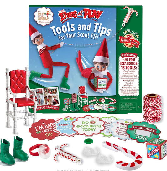 60 pages of elf on the shelf ideas & props PRE ORDER
