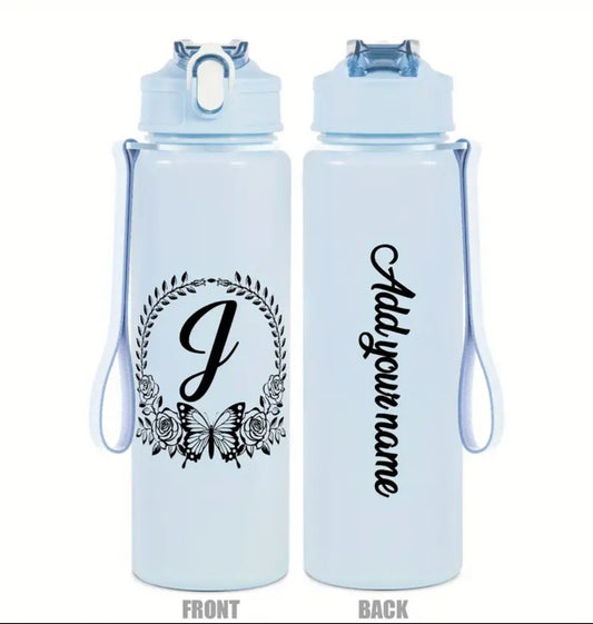 Personalised decor water bottle