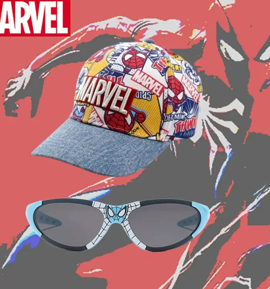 Marvel hat & sunglasses set