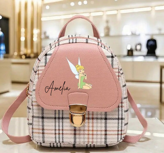 Tinkerbell personalised backpack