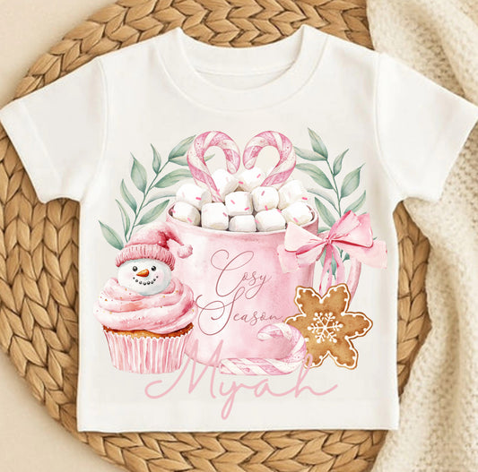 Cosy season personalised T shirt