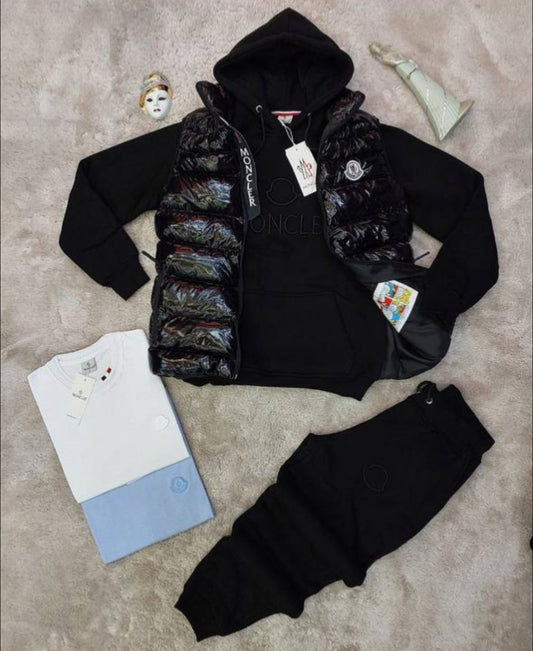 Men’s body warmer, tracksuit & T shirt bundle.