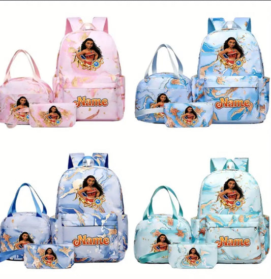 Moana personalised 3PCS set