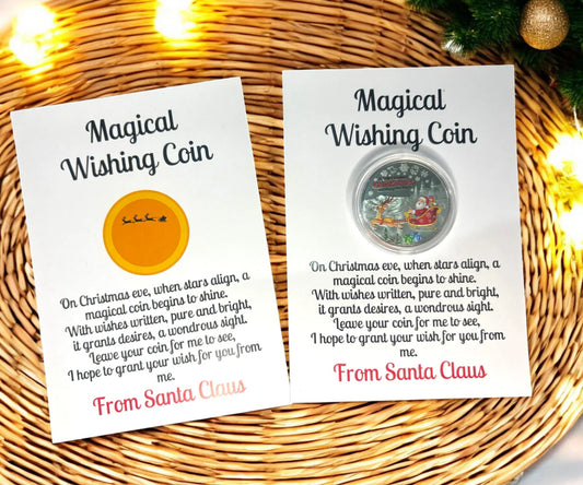 Magical wishing coin