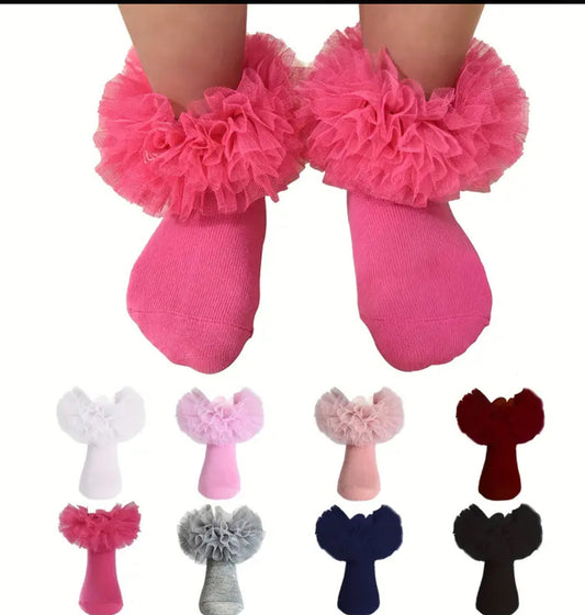 Ruffle socks