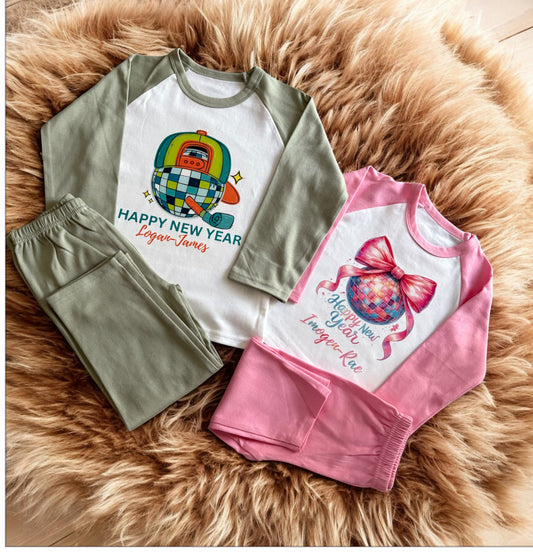 Personalised NYE Pyjamas