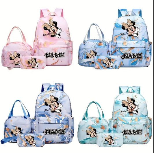 Personalised 3PCS Minnie Mouse set