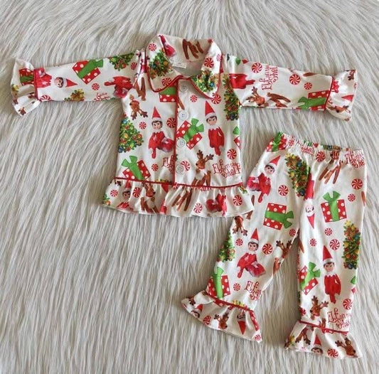 Elf on the shelf Christmas pyjamas