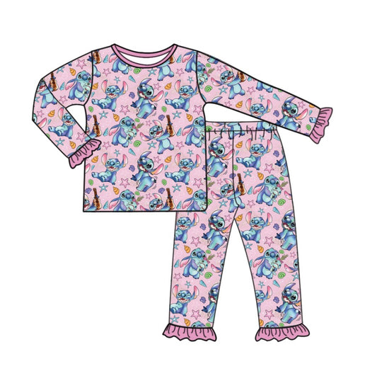 Ohana means family frilled pyjamas
