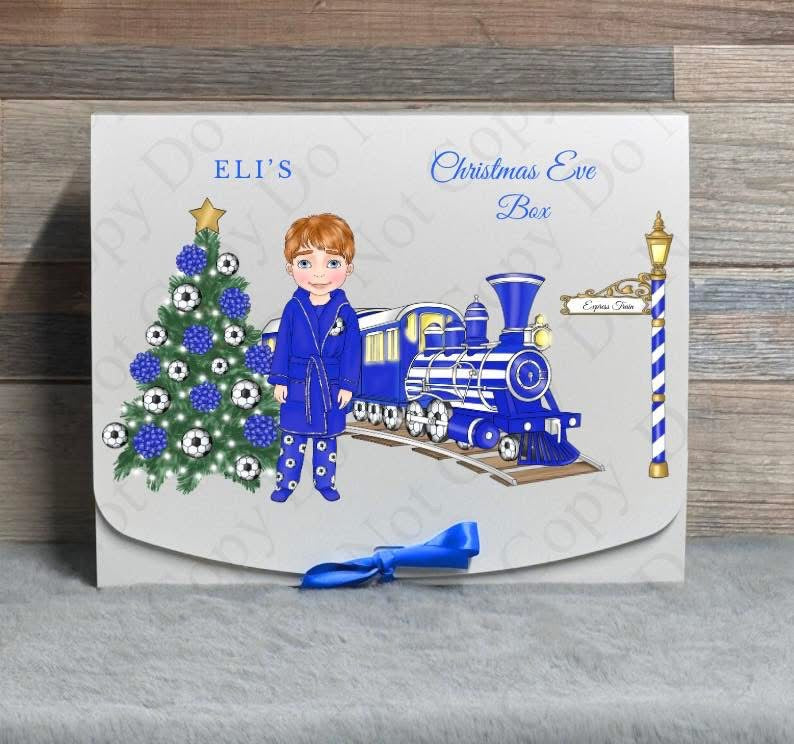 Christmas Eve personalised design box