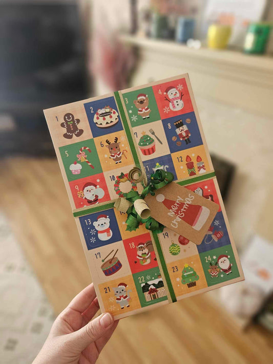 Refillable advent calendar (comes filled)