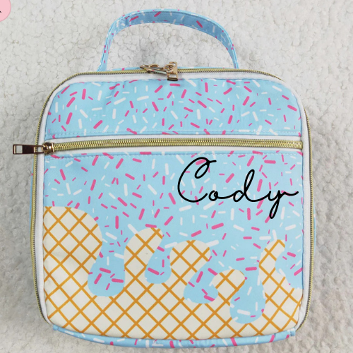 Personalised ice cream lunch cooler