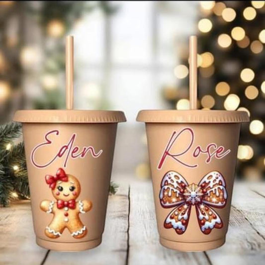 Personalised gingerbread/bow