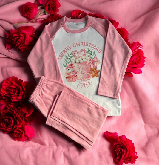 Cosy season personalised pyjamas