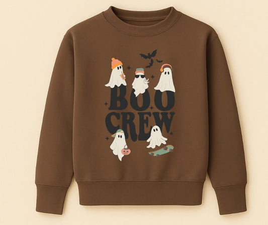 Boo crew fleeced lined jumper