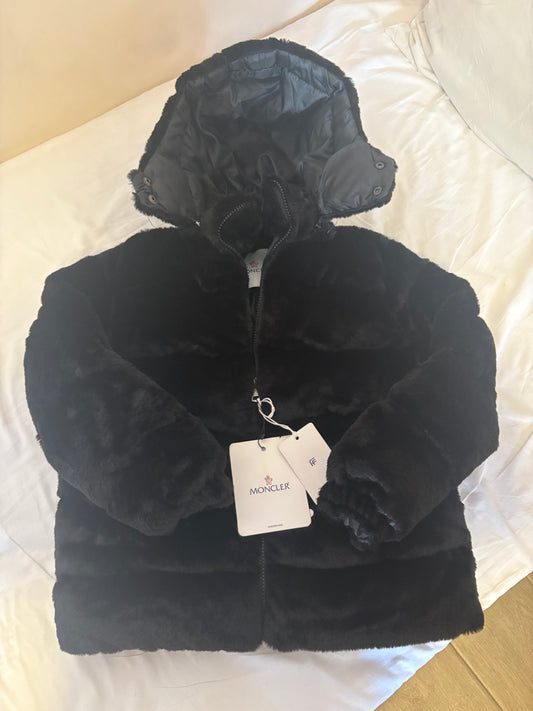 Girls thick faux fur coats