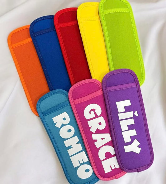Ice pole personalised holders