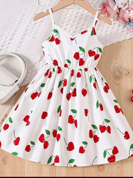 Cherry Printed Dress