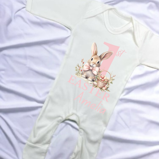 1st Easter Personalised Babygrow