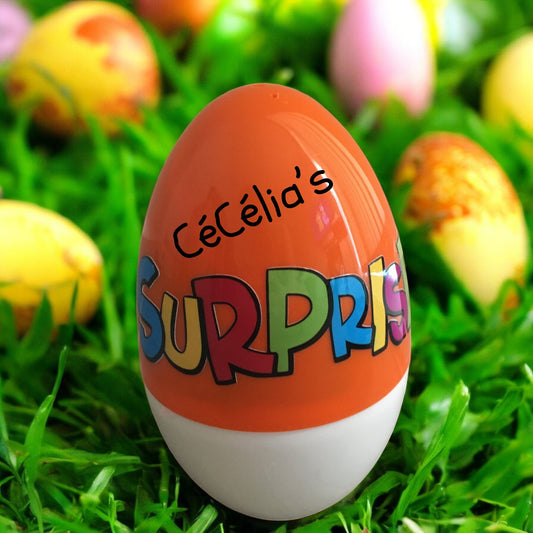 Personalised Easter Surprise Egg