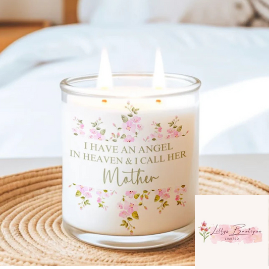 Personalise Memorial Candle