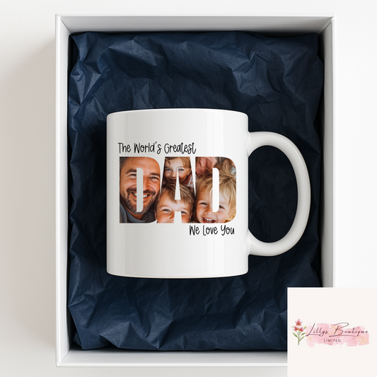 Fathers Day Photo Mug