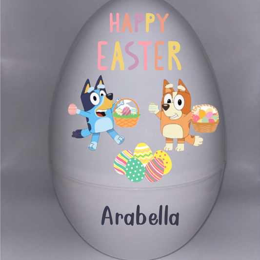 Custom Personalised Character 12inch Fillable Egg (Please leave required character in comments box)