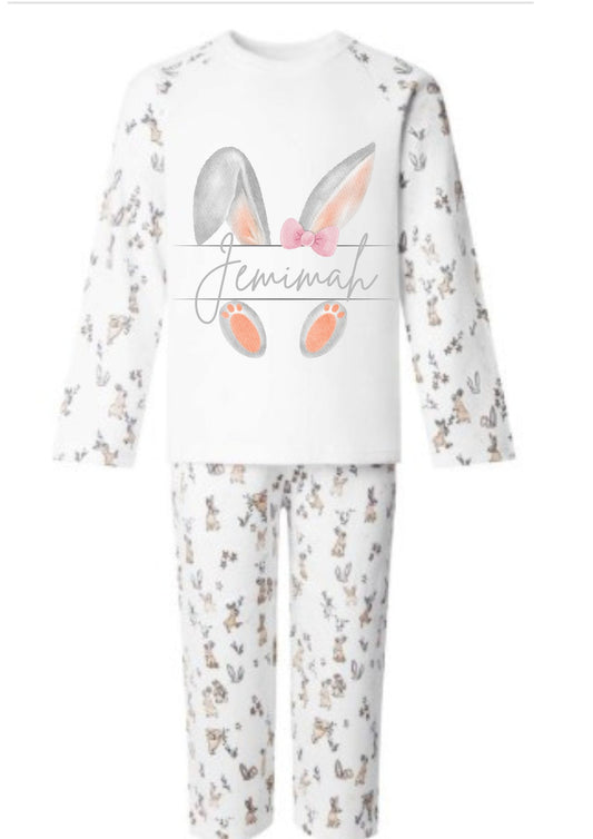 Woodland Bunnies Easter Pyjamas