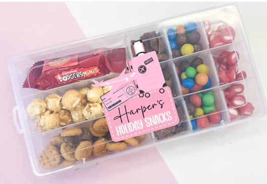 Travel Snack Box - Pink
