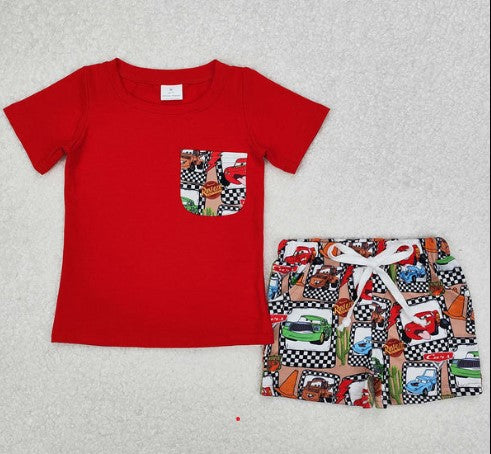 Carz Shorts Set