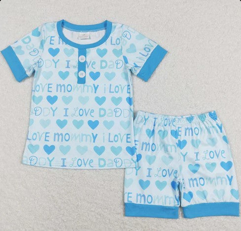 I Love my, Blue Pyjamas