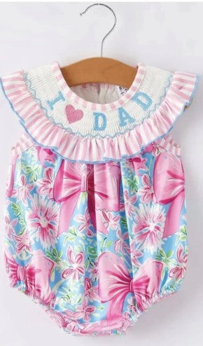 Embroidered Floral Romper