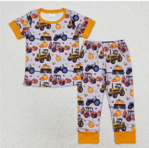 2025 Halloween Tractors Pyjamas
