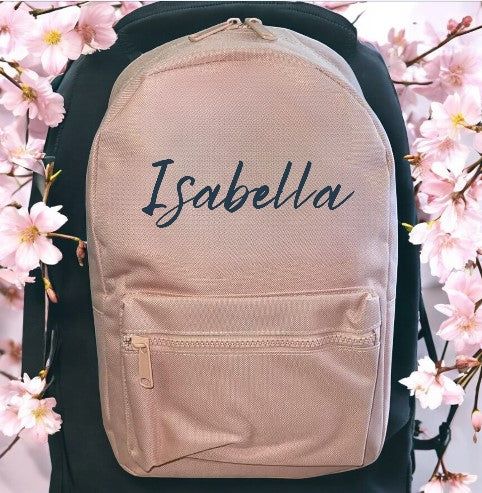 Personalised Backpack - Rose